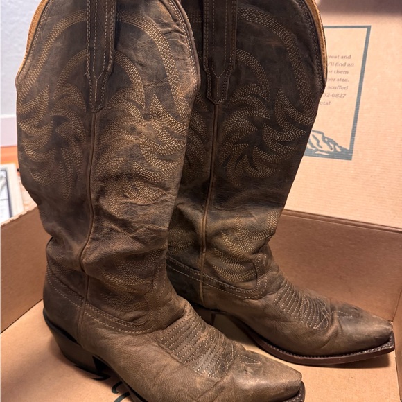 Tecovas Shoes - Tecovas Tan Leather Interior Boots